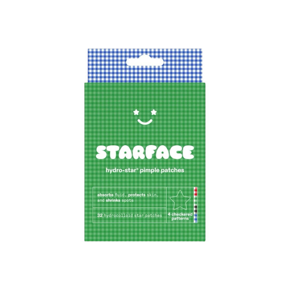 Starface Gingham Star Facial Pimple Patches