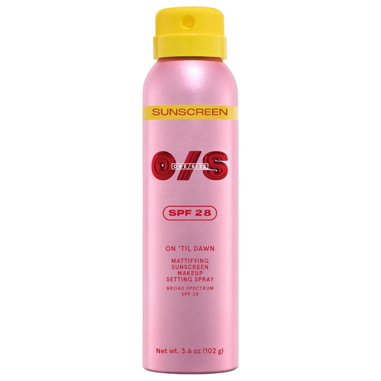 ONE SIZE On 'Til Dawn Mattifying Sunscreen Makeup Setting Spray SPF 28