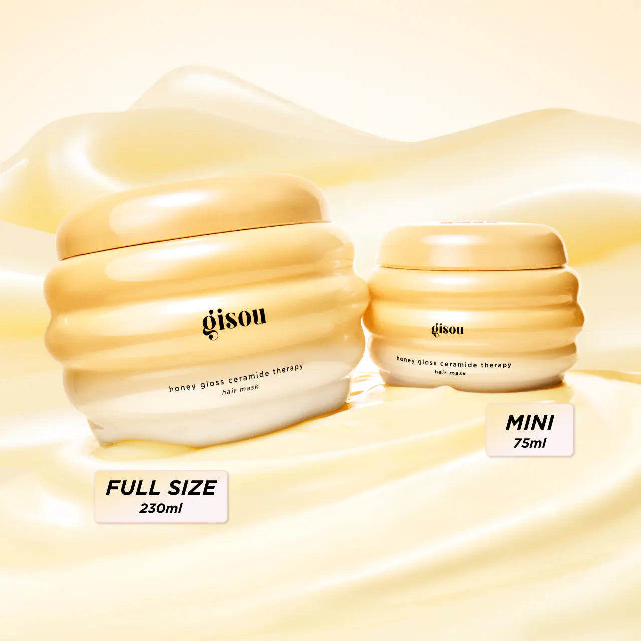 Gisou Honey Gloss Ceramide Therapy Hydrating Hair Mask