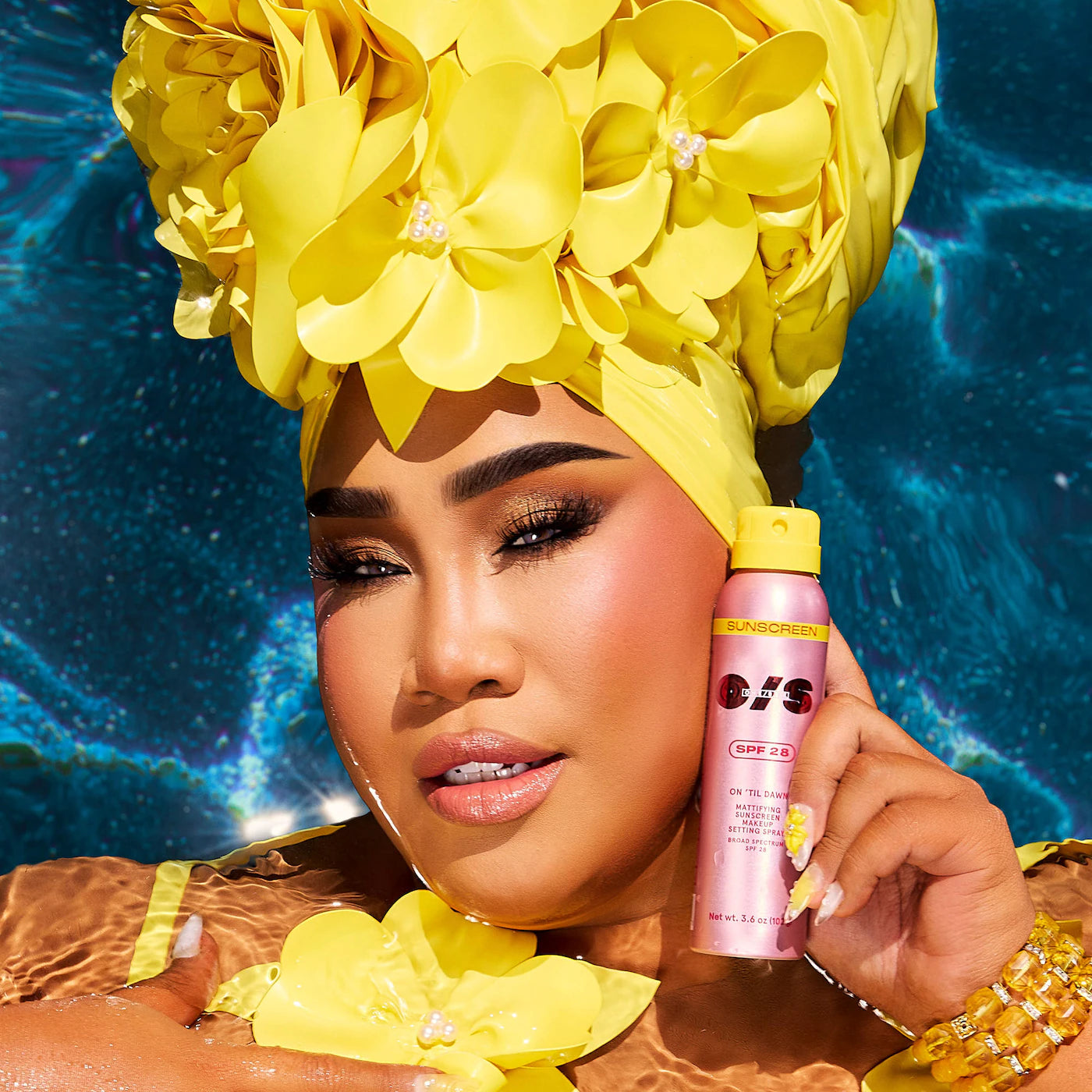 ONE SIZE On 'Til Dawn Mattifying Sunscreen Makeup Setting Spray SPF 28